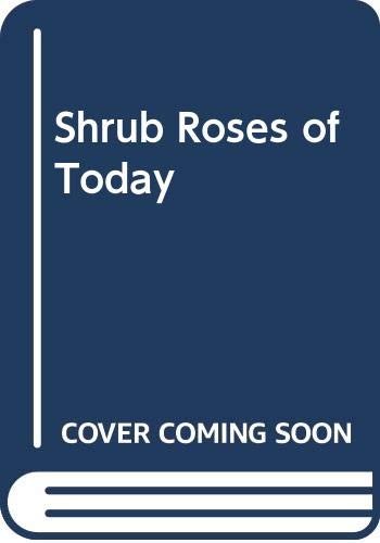 Shrub roses today thomas - shrub, today,