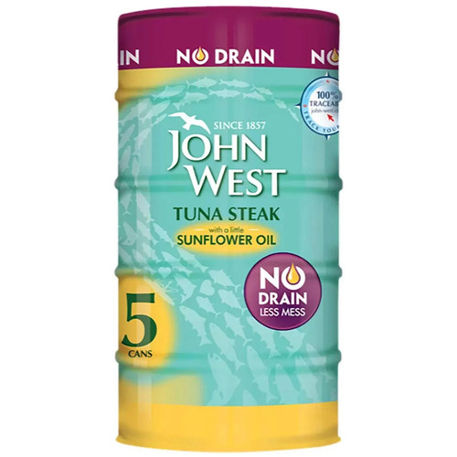 John west tuna steak - tuna, in