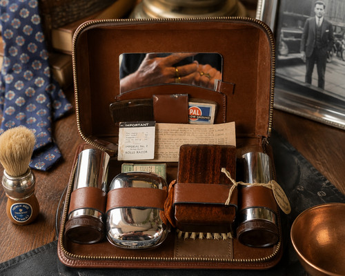 Vintage gent leather - gent's,
