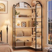 Arched Bookshelf Corner