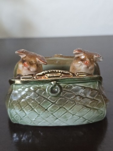 Antique german pink pigs - german,