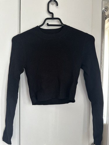 Jack wills black rib knit - jack, rib-knit