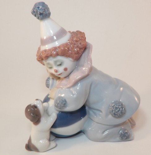 Lladro clown figurine - lladro,