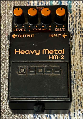 Boss heavy metal guitar - heavy,