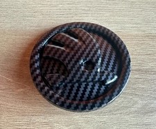 SKODA LOGO CARBON BADGE 1x