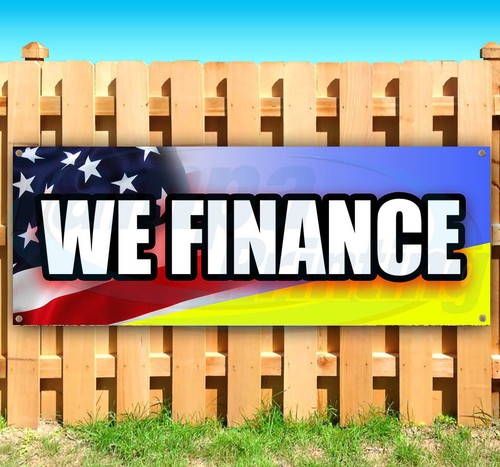 Finance advertising vinyl - we,