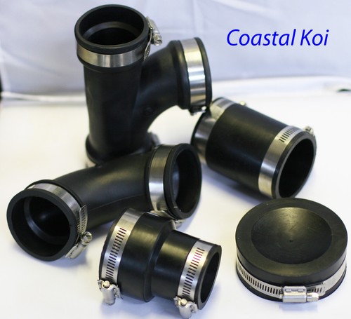 Flexible rubber fittings - fittings, for