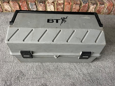 BT British Telecom Engineers Cantilever Tool Box c1995 with Foam Kneeling Pad