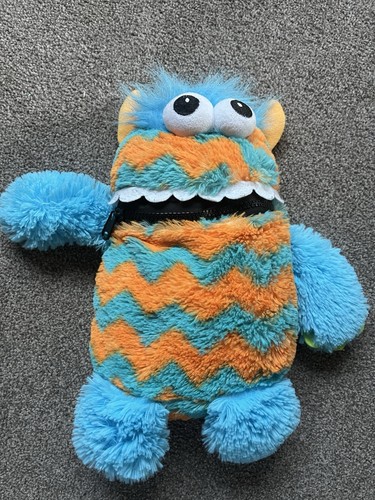 Blue orange coloured worry - blue/orange,