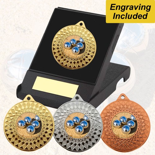 Boules medal box - boules, box,