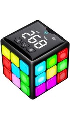 Xinbeiya Rechargeable Game Handheld Cube, 15 Fun Brain & Memory Game with Sco...