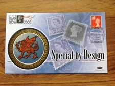 The Stamp Show 2000 Wales  Benham Limited Edition First Day Cover