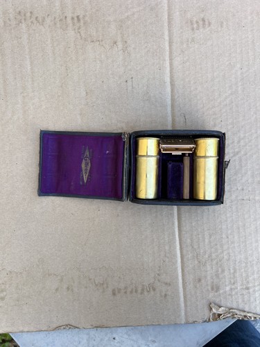Antique valet brass autostop - brass,