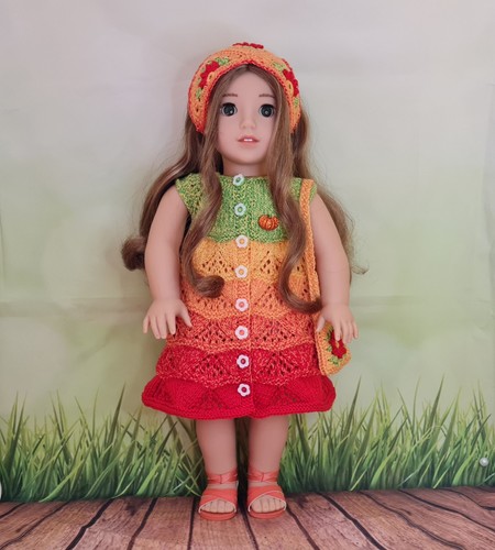 Hand knitted outfit - knitted, for