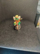 #155 Pewter Thimble 3D Fairy