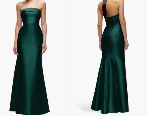 Alfred sung strapless gown - alfred,