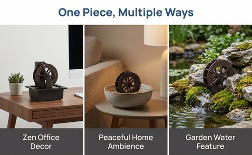 Pcs table fountain wheel - 2,