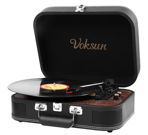 Voksun record player portable - voksun, player,