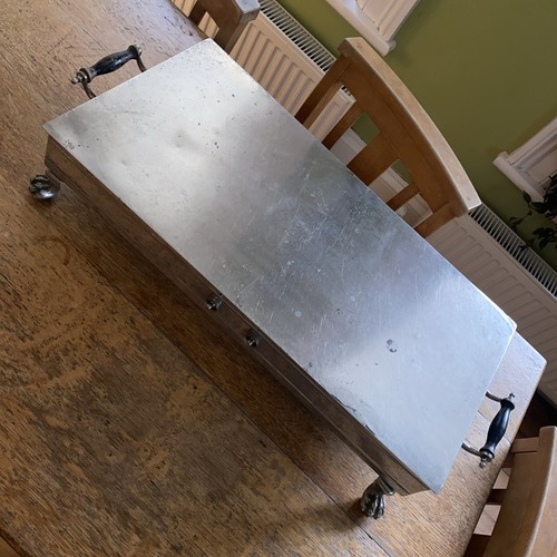 Silver vintage creda - hot, plate