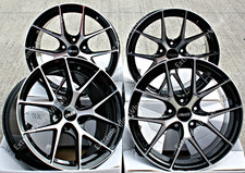 18" Bp GTO Alloy Wheels Fit Vw T5 T6 T28 T30 T32 Van Camper Mini Bus Crew - 9.5J