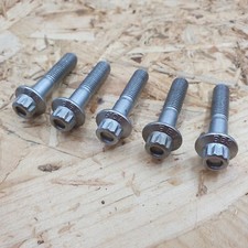 BBS Stamped M7 x 32mm 30pc Stainless Steel Split Rim Bolt for BBS RS RM LM O.Z