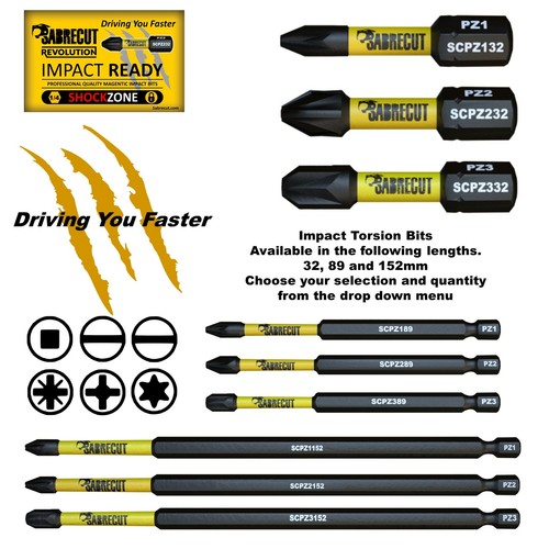 Sabrecut mixed impact driver - sabrecut,