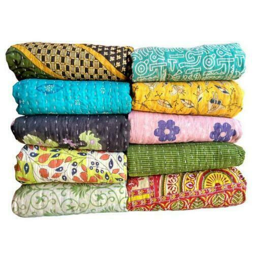 Vintage kantha quilt - vintage,