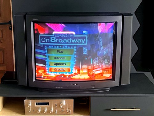 Sony trinitron crt tv - trinitron,