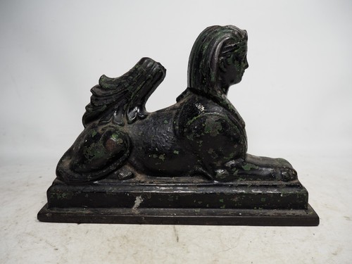 Antique cast iron egyptian - antique,