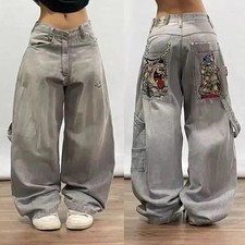 UK Spring Unisex Jnco Hip-Hop
