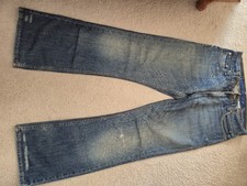 Levi Original Distressed 527 30 X 30 Low Bootcut  Jeans