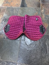 Le Mieux Loire Burgundy Large  Saddle Pad