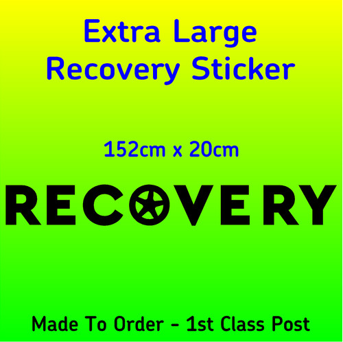 Recovery truck stickers - recovery,