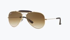 RAY BAN 3422Q Aviator Leather
