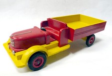Wooden truck vintage toy - wooden, truck,