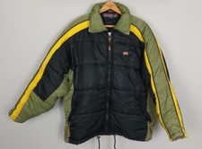 VINTAGE 90s 80S RINGSPUN SPORTS RETRO BRIGHT BOLD SPORTS COAT PADDED BIG JACKET