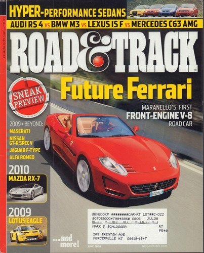Road track june 2008 - road,
