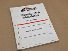 MerCruiser Tech 1997 In Line Diesel Engines Technician's Handbook 90-806536970