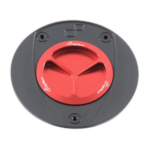 Red screw cap for kawasaki - red,