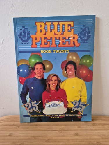 Blue peter annual book - blue,