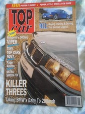 Top Car Jun 1993 Rinspeed Viper, Porsche 911