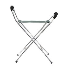 Leisurewize Lightweight Padded Handles Folding H86cm Walkers Seat - Green A