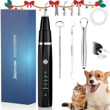 Pet Electric Dental Scaler Tartar Calculus Plaque Stains Remover Teeth Cleaner