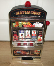 MINI SLOT FRUIT MACHINE GAME ONE ARM BANDIT TOY