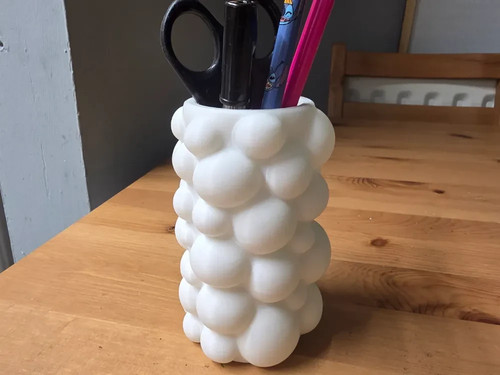 Bubble pen pot - bubble,
