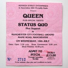 Queen 1986 Maine Road