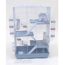 Adjustable 3 Story Hamster Cage With Lots Of Accessories. 