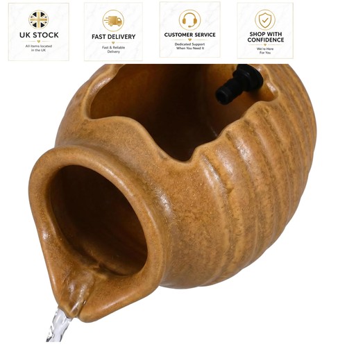 Compact ceramic pond - ceramic, spitter