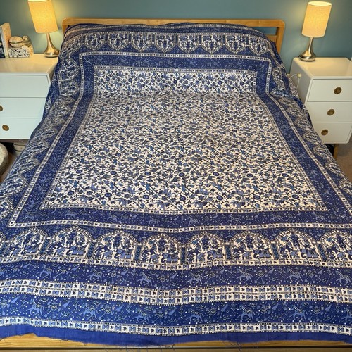 Indian cotton hand - indian, block