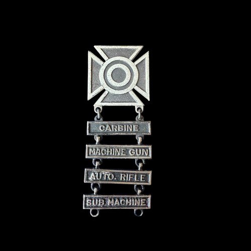 Wwii marksman badge bar - wwii,